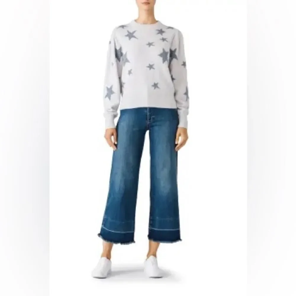Rebecca Taylor Star Intarsia Sweater Excellent Condition size M